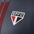 Jaqueta Corta-Vento São Paulo 25/26 - Masculina New Balance - Cinza com detalhes em vermelho - loja online