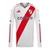 Camisa River Plate I manga longa 24/25 - Torcedor Adidas Masculina - Branca com detalhes em vermelho
