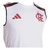 Camisa Regata Flamengo II 25/26 - Torcedor Adidas Masculina - Branca com detalhes em preto e vermelho na internet