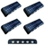 Arandela solar 10 leds jardim escadas muros prova dágua na internet