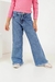 Calça Jeans Wide Leg Nina | Jeans Claro 100% Algodão na internet