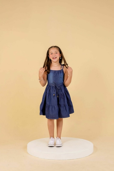 Vestido Adri | Jeans Escuro