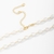 CHOKER ORGÂNICA EM PÉROLA