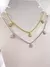 CHOKER RIVIERA EM ZIRCÔNIAS COM PINGENTES NÍQUEL FREE