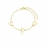 PULSEIRA BORBOLETAS OFF WHITE