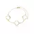 PULSEIRA TREVO CRISTAL