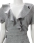 Vestido Xadrez com Babado DKNY na internet
