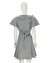 Vestido Xadrez com Babado DKNY - loja online