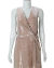 Vestido Longo Rosé em Paetês - Kay Unger New York - comprar online