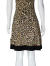 Imagem do Vestido Animal Print com Recortes Pretos Michael Kors