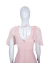 Vestido Parker Black Rosa Claro com Bordados e Fenda - comprar online