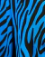 Imagem do Blusa Cropped Aqua Zebra Preta e Azul