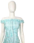 Vestido Adrianna Papell Azul Claro Bordado com Pedrarias – Elegância e Sofisticação - comprar online