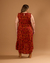 Vestido Midi Assimétrico Estampado - loja online