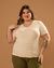 Blusas Caneladas Básicas com Decote V - comprar online