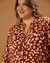 Vestido glam animal na internet