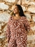 Blusa decote glam animal - loja online