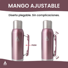 Kit Lukout Mate + Bombilla + Termo 1 Lt - Color Army - tienda en línea