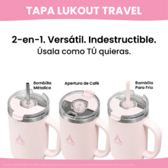 Travel Tumbrl Lukout 950 ml - Color Bone - comprar en línea