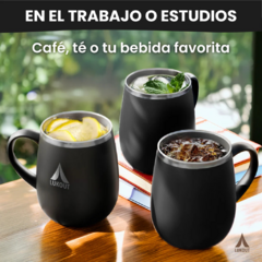 Taza Térmica Mug 470 ml - Color Negro - comprar en línea