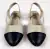 FLATS ZOE NUDE Y NEGRO - comprar en línea