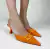 TACONES CHIARA NARANJAS