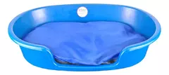 Cama Cachorro Gato Com Almofada Grande Azul - GT SHOP