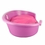 Cama Cachorro Gato Com Almofada Media Rosa - comprar online
