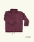 Campera impermeable reversible color burdeos con polar, ideal para climas fríos.