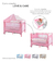 Imagen de Cuna Corral Colecho D'bebé Love & Care Con Mosquitero