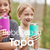 Imagen de Set 2 Vasos Térmicos Popyum Acero Inoxidable Con Popote 13oz