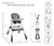 Imagen de Silla Periquera D'bebé Eat And Rock Convertible A Mecedora
