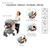 Carreola Para Bebé D'bebé Max Travel System Max - tienda en línea