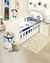 Set Edredon Cuna Cama Corral Baby Baby 6 Piezas Boy