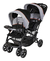 Imagen de Carriola Doble Bebe Baby Trend Sit N Stand Reclinable