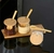 Imagem do Kit Porta-Temperos de Vidro com Tampa e Colher de Bambu – Charme, Praticidade e Organização na Cozinha.