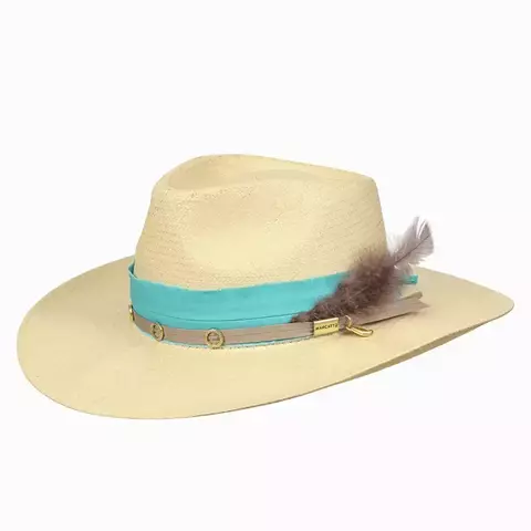 CHAPEU DE PALHA SHANTUNG MARCATTO