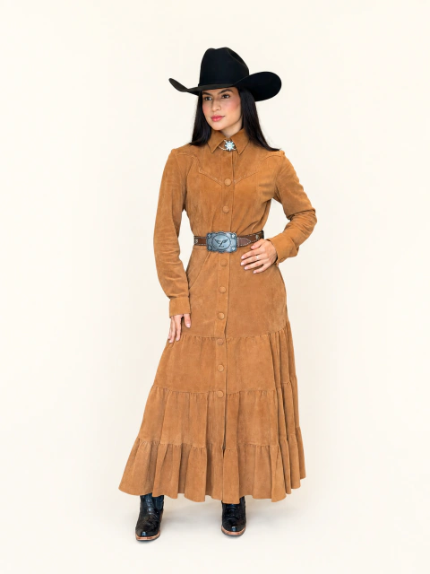 VESTIDO COURO CHALET ZENZ