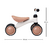 BICICLETA INFANTIL DE EQUILIBRIO 4 RODAS BEGE BUBA - Loja Baby World