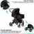 Imagem do Carrinho TS Kansas Black/Preto + base - Premium Baby
