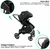 Carrinho TS Kansas Black/Preto + base - Premium Baby na internet