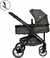 Carrinho TS Kansas Preto/Cinza + base - Premium Baby - comprar online