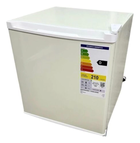 Heladera 50 litros con eficiencia energética D