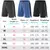 Shorts masculino, Bolsos com ziper para todo tipo de esportes - comprar online