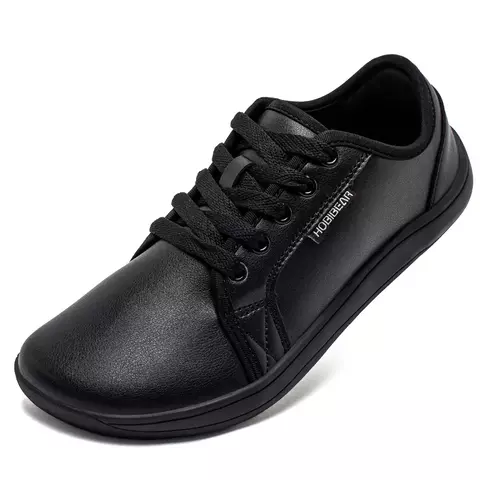 Sapatos minimalistas para homem e mulher, bico largo, drop zero - comprar online