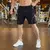 Shorts masculino fitness para esporte e treinamento