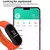 Relógio inteligente fitness para homens e mulheres, pulseira esportiva, freq - ArenaTechZone