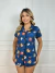 PIJAMA AMERICANO CURTO - HARRY POTTER AZUL - Sonho Conforto