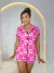 PIJAMA AMERICANO - CORAÇÃO PINK