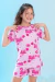 PIJAMA CURTO - BARBIE CORAÇÃO INFANTIL - comprar online